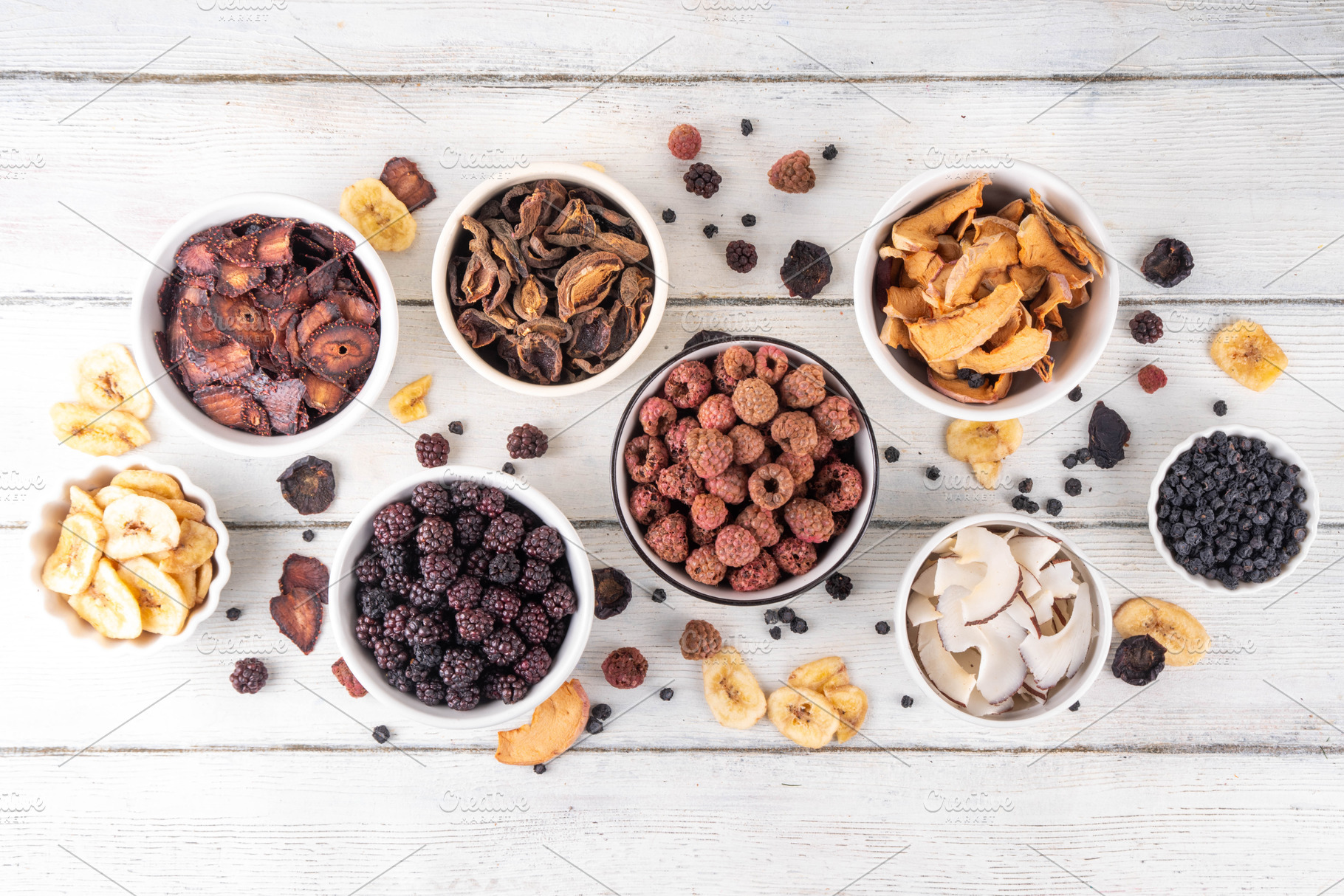 Freeze dried fruit berry, a Food & Drink Photo by Rimma