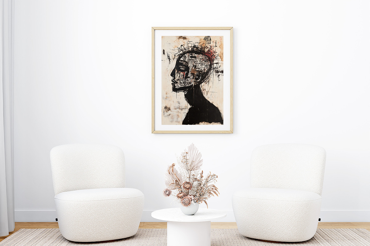 Boom Bap Skull Wall Art, an Illustration by PrintablesByFranklyn (Photo 4 of 6)