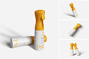Spray Bottle Mockup, a Product Mockup by MrLetters (Thumbnail 1 of 5)
