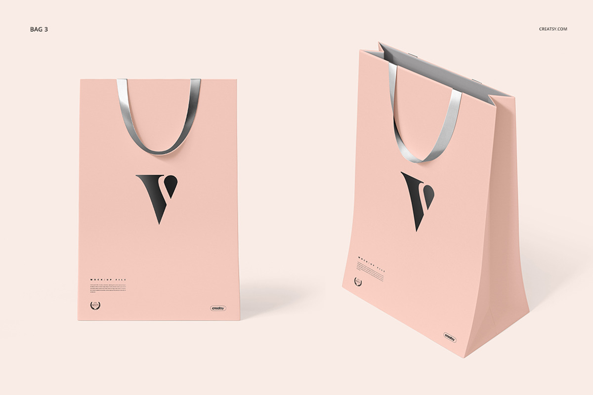 Gift Boxes and Bags Mockup Set, a Packaging Mockup by creatsy2 (Photo 20 of 25)