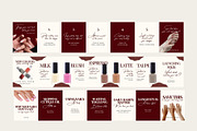 Nail Tech Instagram Carousels, a Social Media Template by Anna Design Studio (Thumbnail 2 of 10)