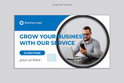 Business Youtube Thumbnail, a Social Media Template by Lakhan1998 (Thumbnail 4 of 5)