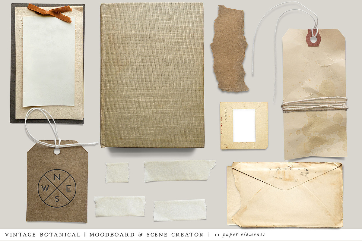 Botanical Moodboard Scene Creator, an Advertising Mockup by Eclectic Anthology (Photo 8 of 14)