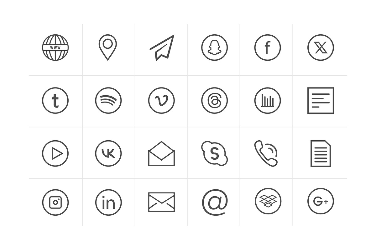 Important Line Icon Set, an Outline Icon by VectStock