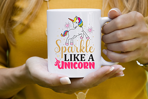 Sparkle Like A Unicorn SVG