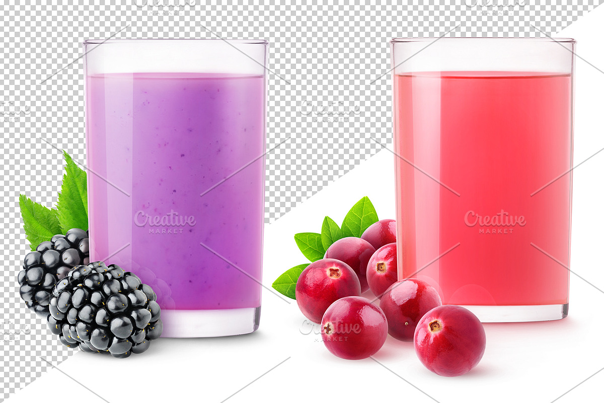 Berries drinks, an Object Graphic by Fruits+Veggies (Photo 3 of 3)