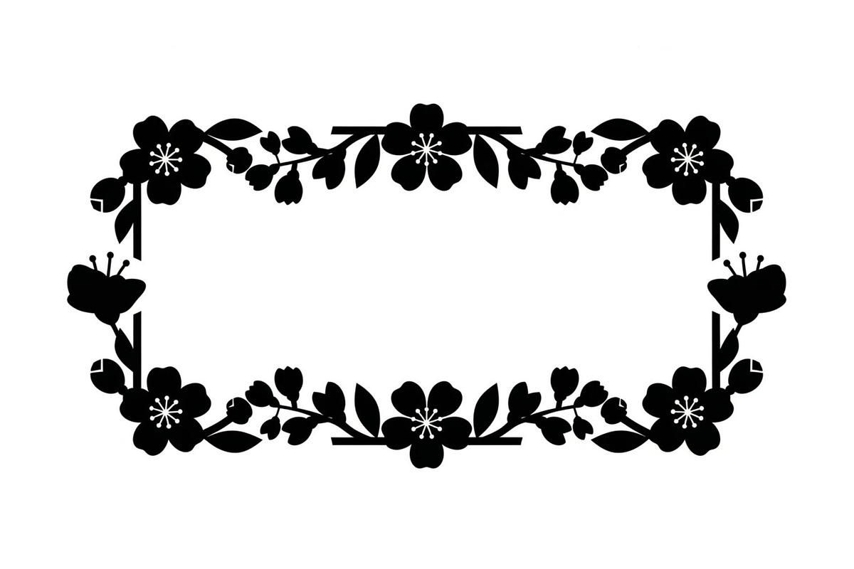 Decorative Nature Frame Silhouettem, a Graphic by BIPLOB EXPERT (Photo 5 of 13)