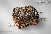 Tiger and Leopard, a Pattern Graphic by Luiz da Rolt Grathwohl (Thumbnail 4 of 10)