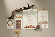 Fall Mushrooms Watercolor Clipart, a Seasonal Illustration by AnitaPol (Thumbnail 17 of 20)