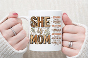 She is Mom Christian Mothers Day, a Seasonal Illustration by Sublimation Artist (Thumbnail 7 of 9)