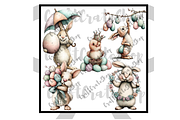 Whimsical Easter Graphics, an Illustration by CraftCrateShop (Thumbnail 5 of 7)