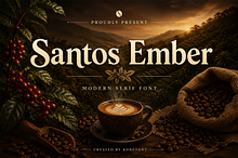 Santos Ember - Modern Serif Font