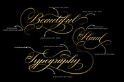 Rastering| Elegant Calligraphy Font, a Script Font by Romiecreative (Thumbnail 3 of 13)
