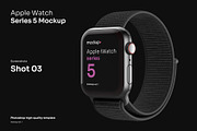 Apple Watch Series 5 Mockup, a Product Mockup by Mockup+ (Thumbnail 4 of 7)
