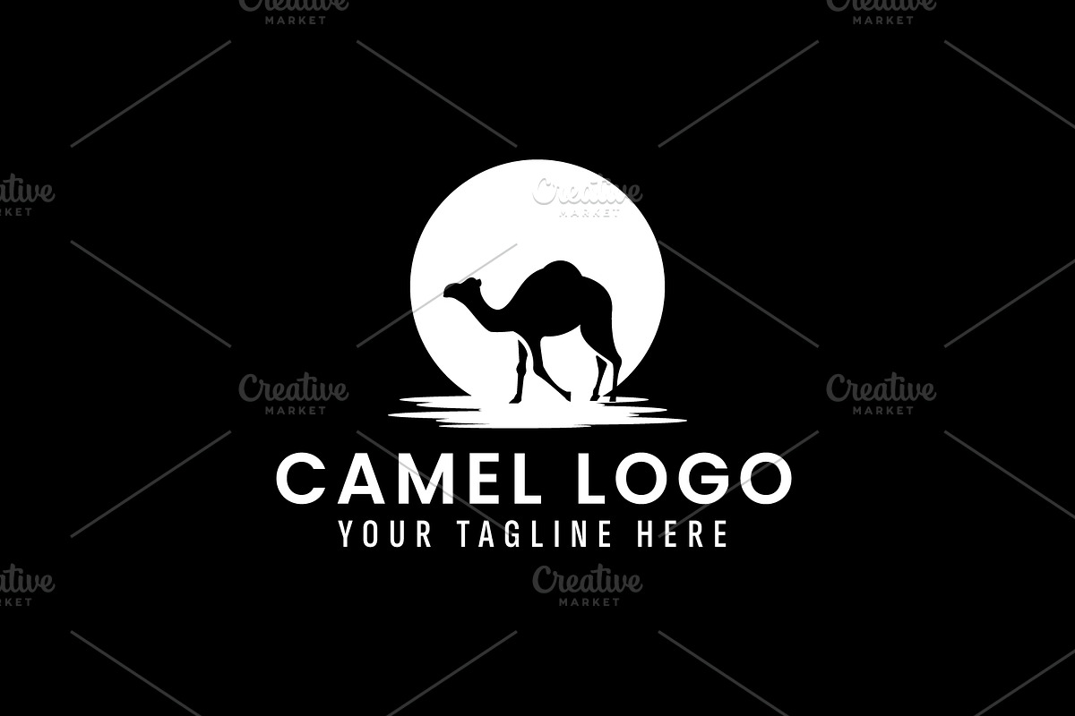 Camel logo vector icon illustration, a Branding & Logo Template by Dyn Studio
