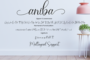 Aniba Script Calligraphy, a Script Font by MC Creative (Thumbnail 7 of 8)