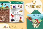 Dinosaur games and activities, an Education Illustration by Lexi Claus (Thumbnail 15 of 15)