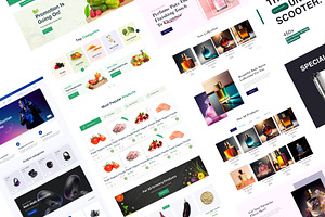 Markito-E-commerce Landing Page