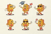 Backpack Cartoon Mascot Character, an Education Illustration by Vasya Kobelev (Thumbnail 2 of 8)