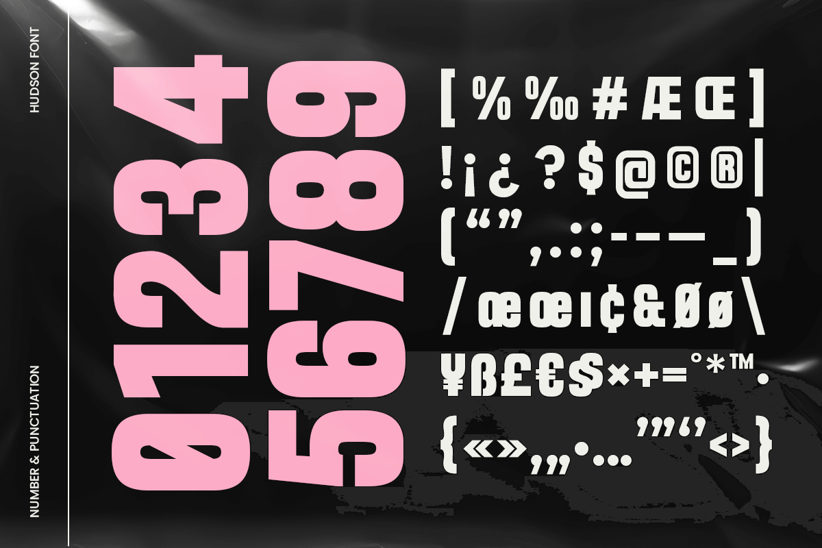 Hudson - Modern Condensed Font, a Sans Serif Font by TokoPress (Photo 11 of 12)