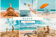 beach Lightroom Presets, an Action Add-On by almani (Thumbnail 1 of 5)