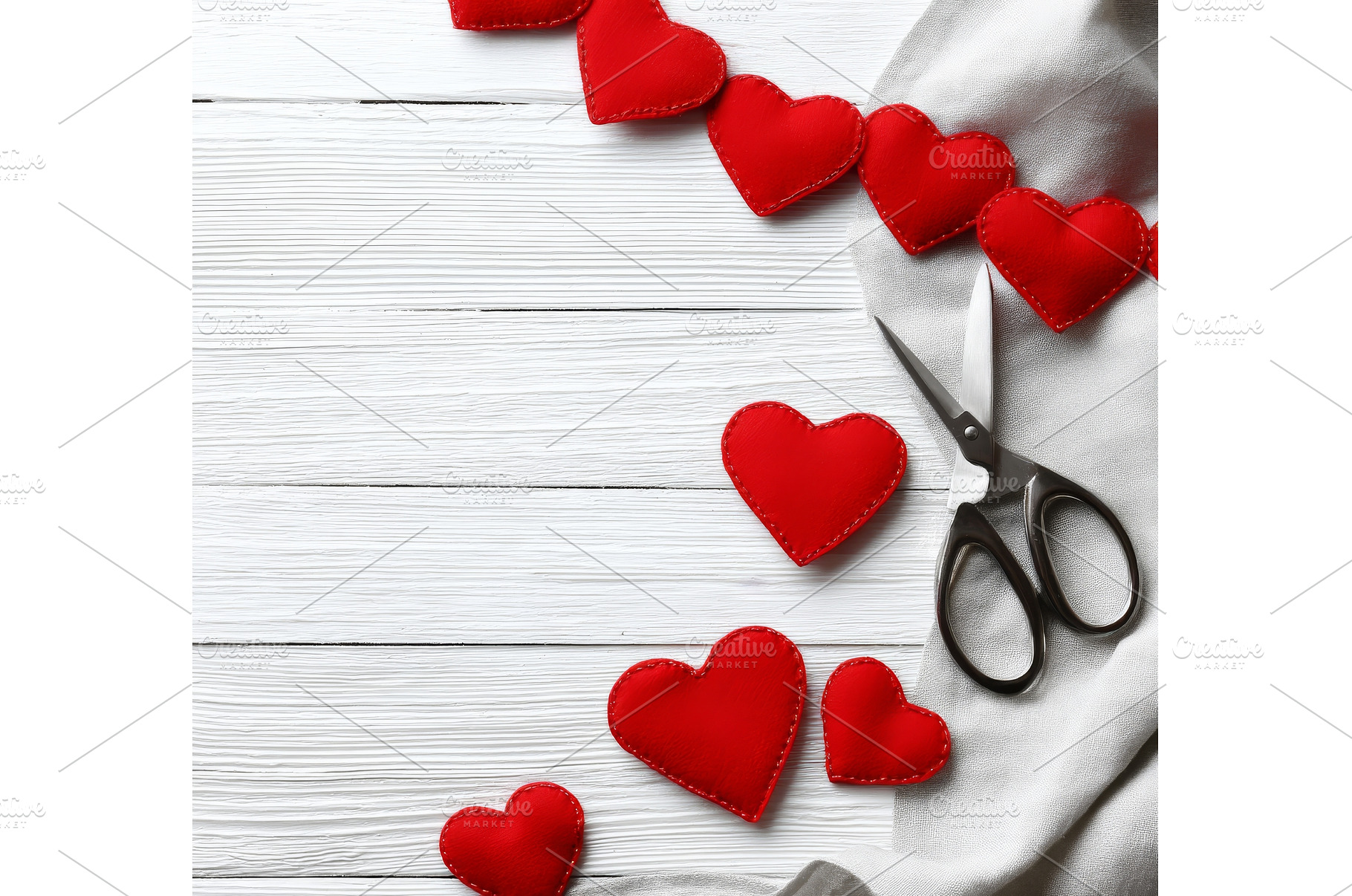 Creating handmade Valentine's gifts, a Holiday Photo by ZinetroN