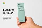 Tall Box Mockup Set, a Packaging Mockup by Mockstore (Thumbnail 1 of 11)