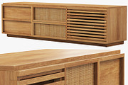 Joybird Lois Media Console, a Furniture 3D Model by 3dmitruk (Thumbnail 1 of 10)