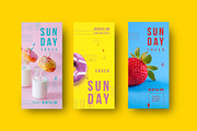 Sunday Snack Flyer, a Flyer Template by Meknya (Thumbnail 2 of 3)