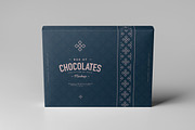 Box Of Chocolates Mock-up, a Packaging Mockup by Yogurt86 (Thumbnail 6 of 14)