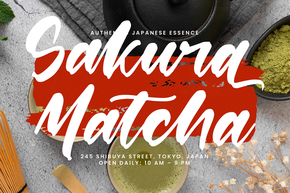 Shinobi Morning Bold Calligraphy, a Script Font by stylishtype.co (Photo 10 of 20)