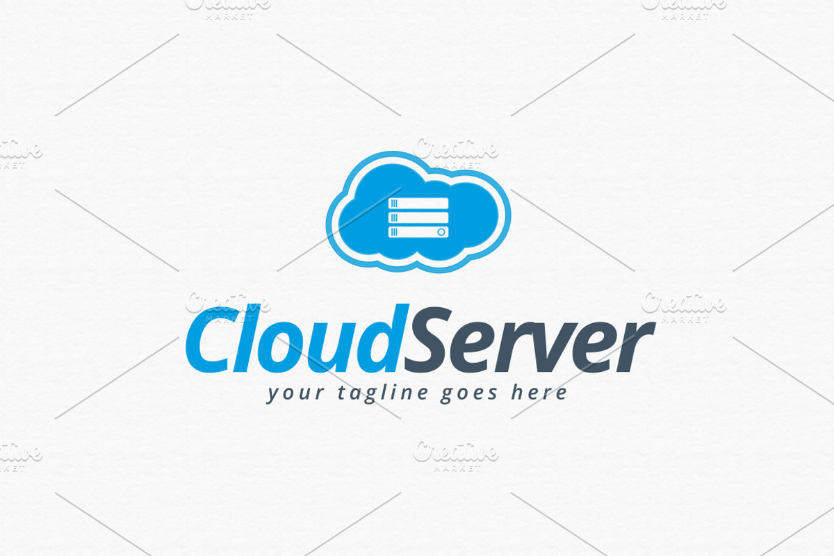 Cloud Server Logo Template, a Branding & Logo Template by PixaSquare (Photo 2 of 5)