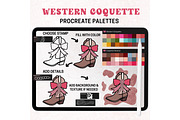 Procreate Stamps Western Coquette, a Brushes & More by Brush Lab (Thumbnail 7 of 7)
