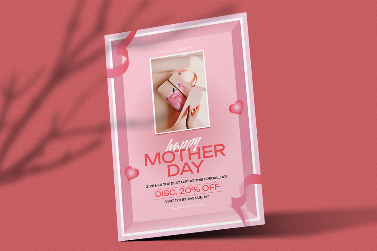 Modernia - Mother's Day Flyer, a Flyer Template by Lettha-Studio (Photo 2 of 4)