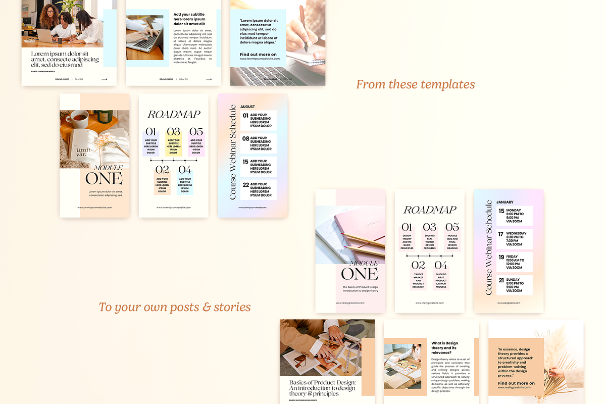 IRIS Course Creator Posts & Stories, a Social Media Template by Creatif Foundry (Photo 7 of 8)