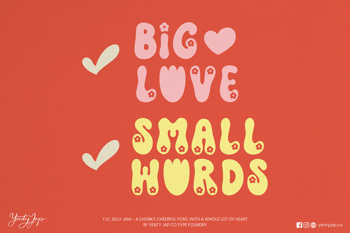 YJC Jelly Jam, a Handwritten Font by YENTY JAP CO (Photo 9 of 12)