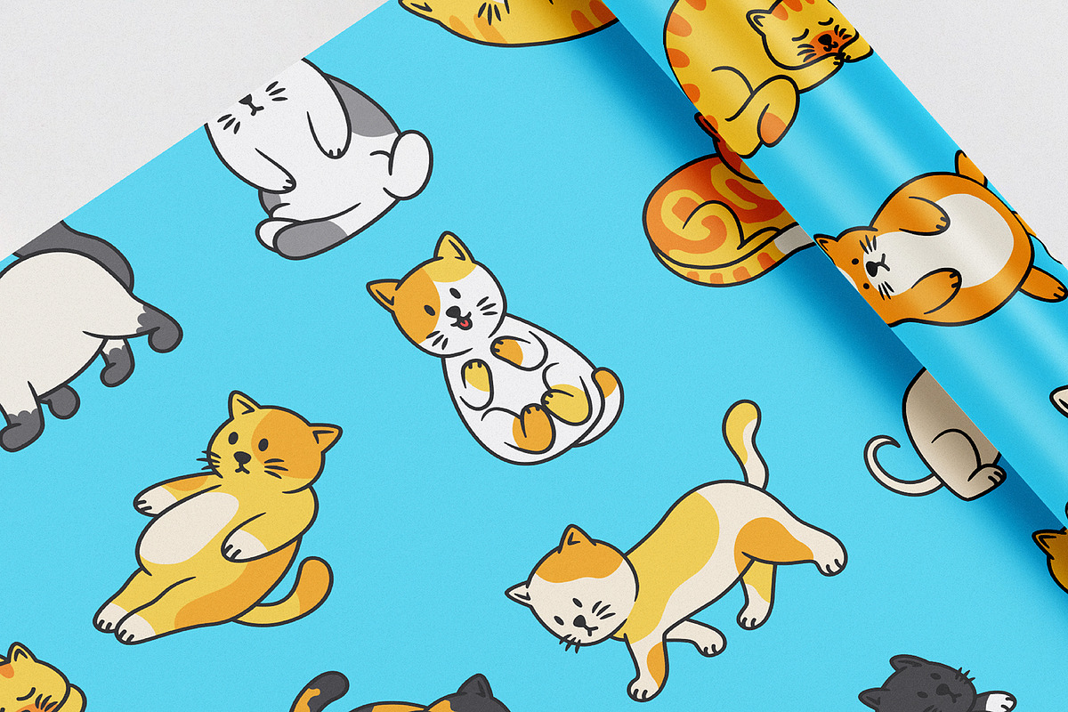 Carefree Cats, an Animal Illustration by The Isian (Photo 6 of 7)