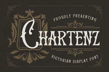 Chartenz Font, a Serif Font by Haws.std