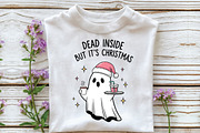 Boojee Ghost Funny Christmas Sublima, an Illustration by Libby Wishes (Thumbnail 4 of 5)