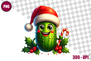 Christmas Pickles Clipart Bundle, a Decorative Illustration by taramija (Thumbnail 21 of 26)