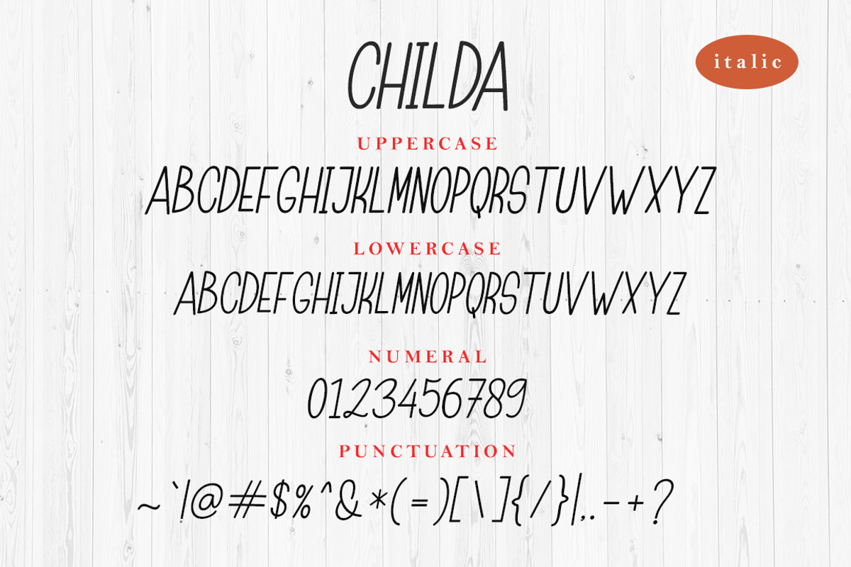 Childa, a Script Font by Nurul_kamal (Photo 11 of 14)