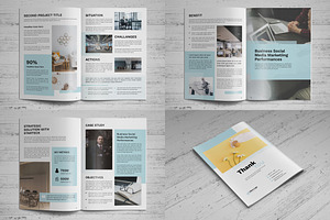 Case Study Brochure Canva Template