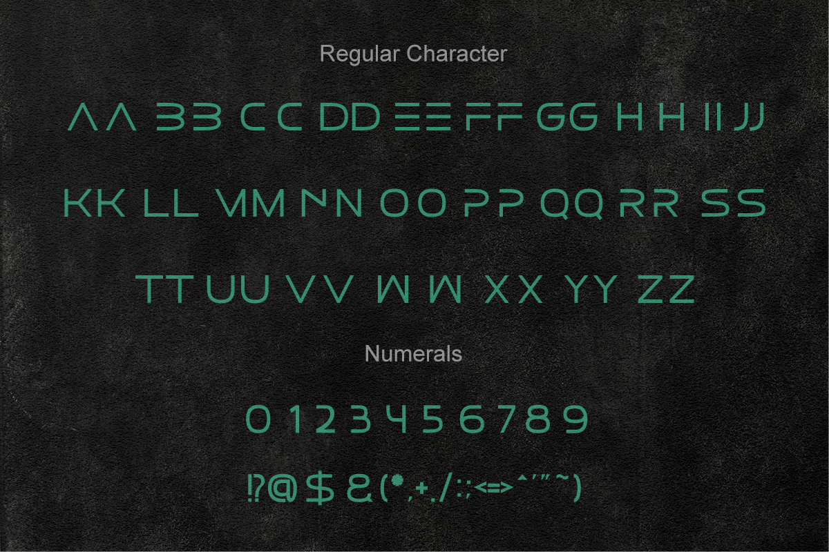 Felbion – Futuristic Display Font, a Sans Serif Font by Vadovastd (Photo 9 of 9)