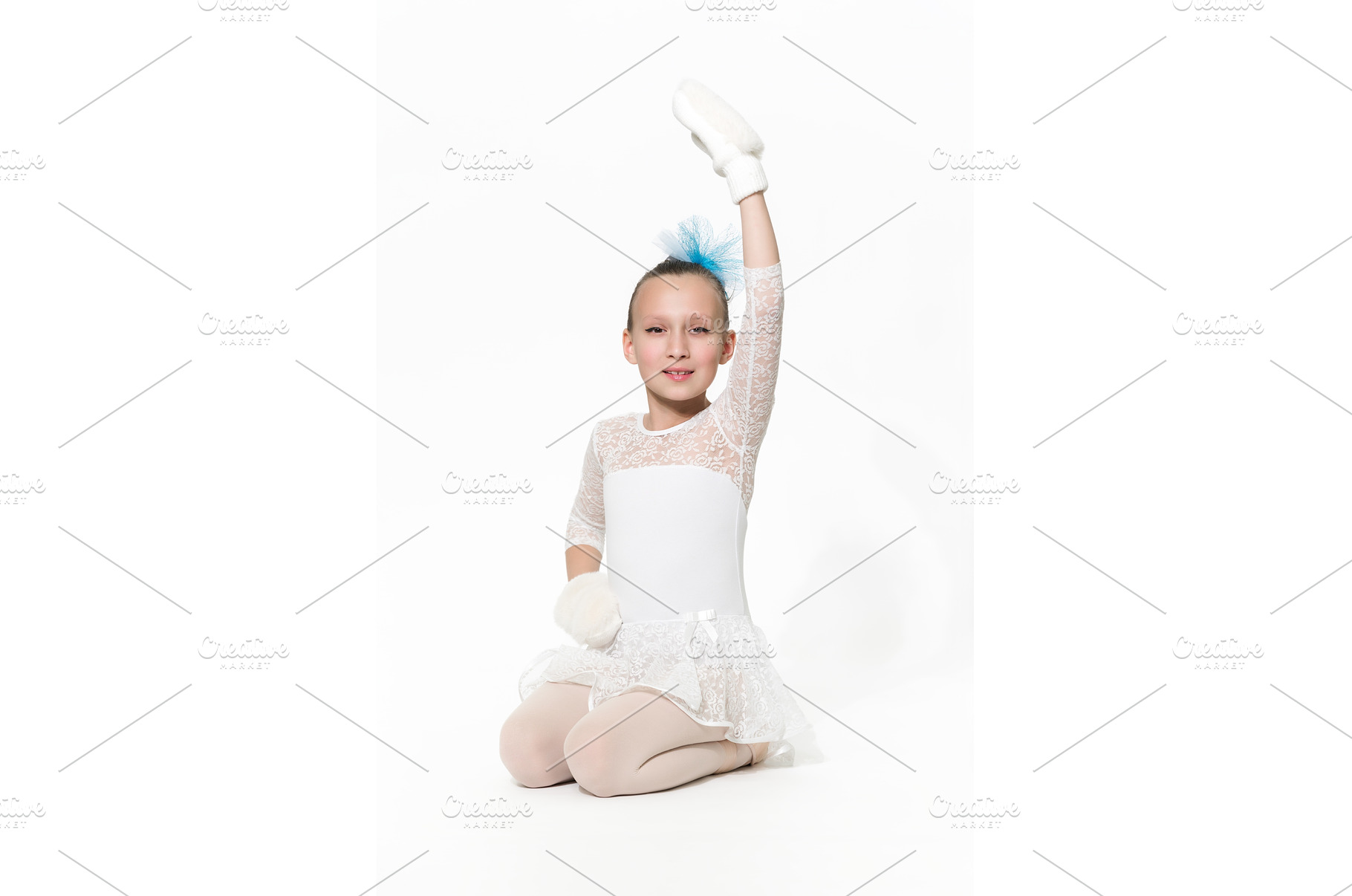 Girl ballerina in white ballet tutu, a Person Photo by Alexander-Piragis