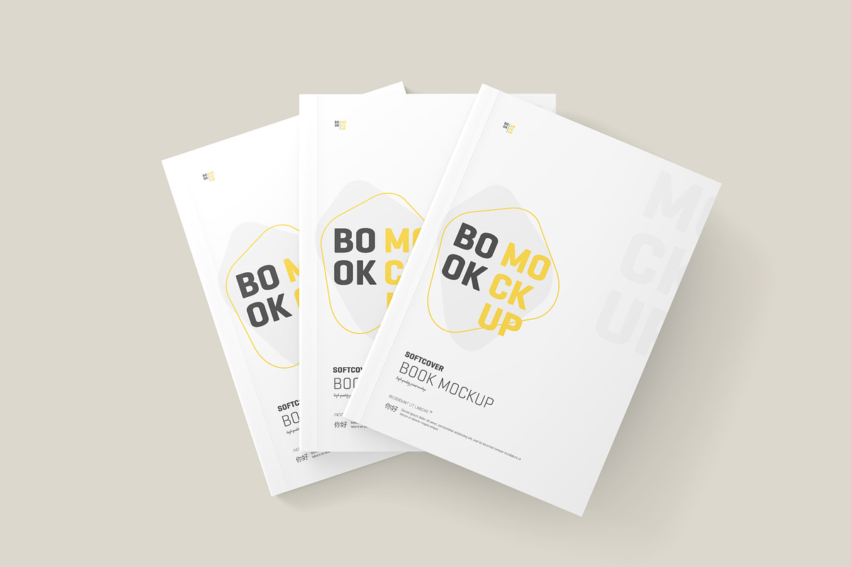 Softcover Book Mockup, a Books & Magazine Mockup by Toasin Studio (Photo 14 of 20)