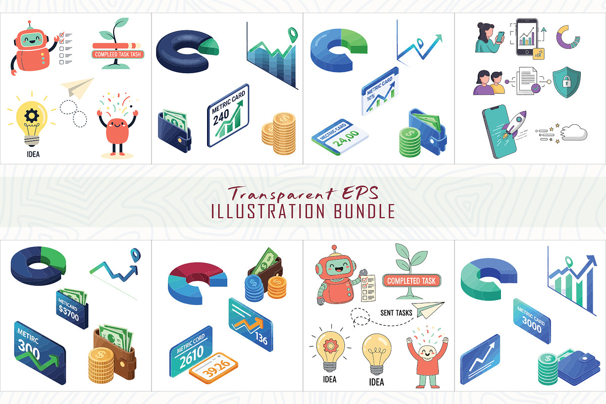 Ui ux elements concepts design set, a Decorative Illustration by Sofia's Fashion (Photo 6 of 6)