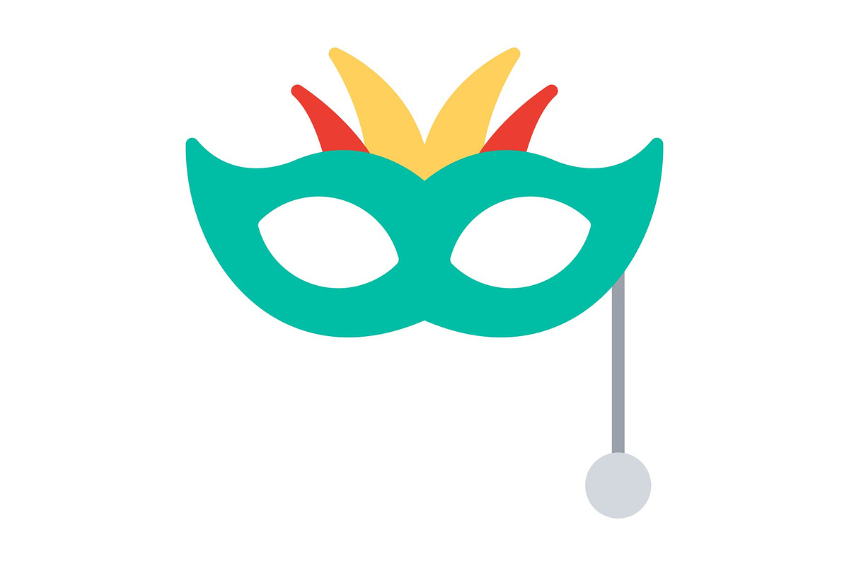 Eye Mask Flat Icon, a Duotone Icon by Pexelpy (Photo 1 of 2)