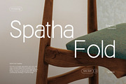 Spatha Fold Clean Sans Serif Font, a Sans Serif Font by Vadovastd (Thumbnail 1 of 7)