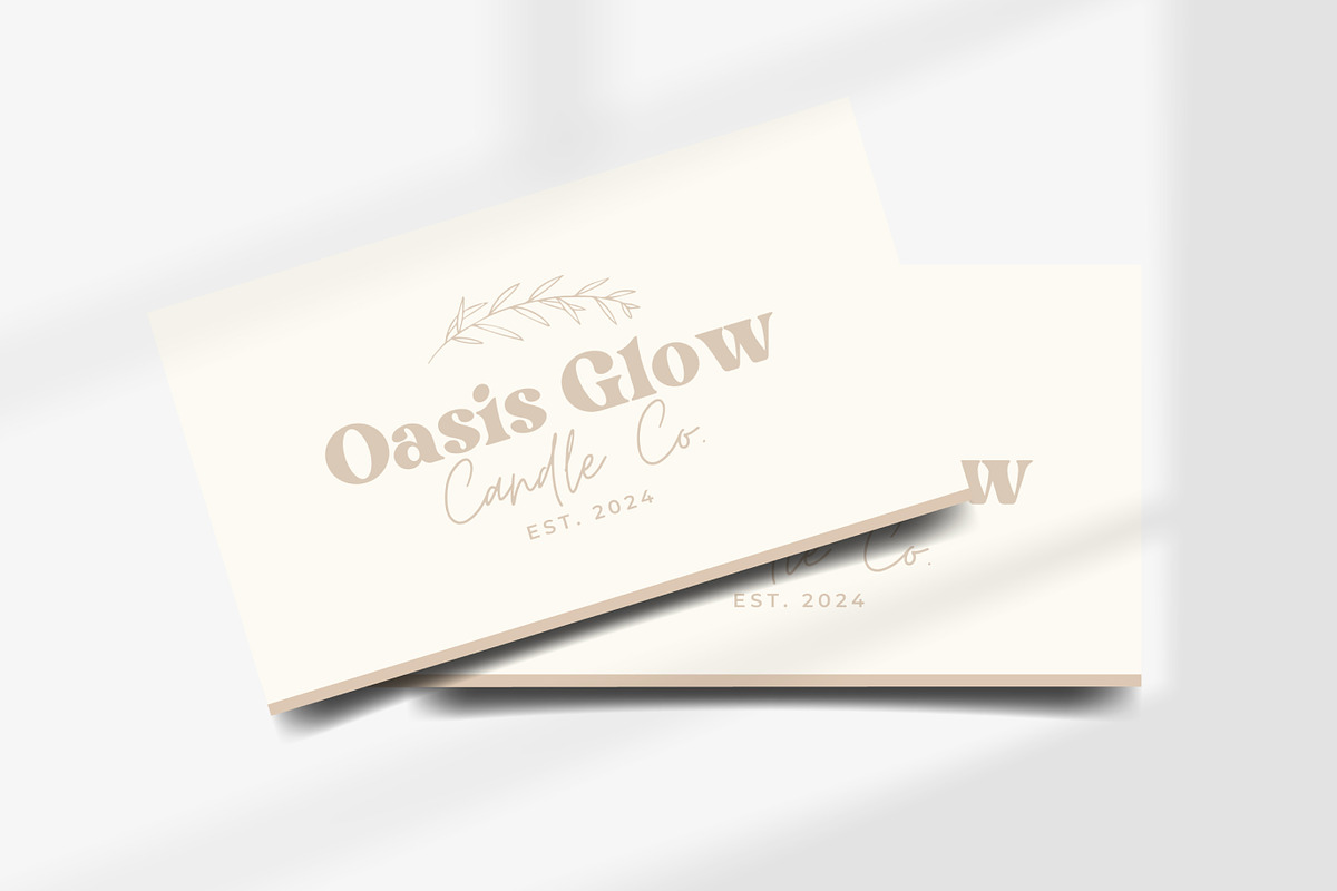 Candle Branding Kit Canva Template, a Branding & Logo Template by ChicGraphix (Photo 6 of 7)