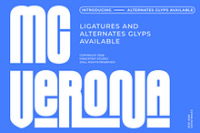 MC Verona – Bold Modern Display Font